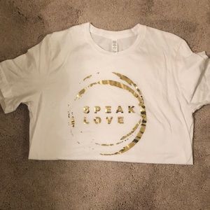 Speak love t-shirt